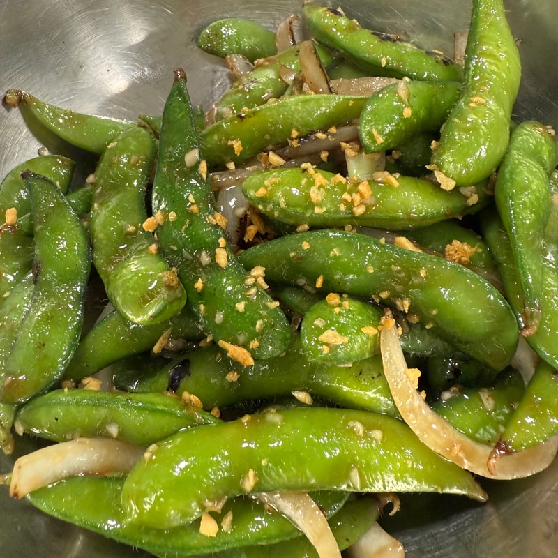 Savory Garlic Edamame