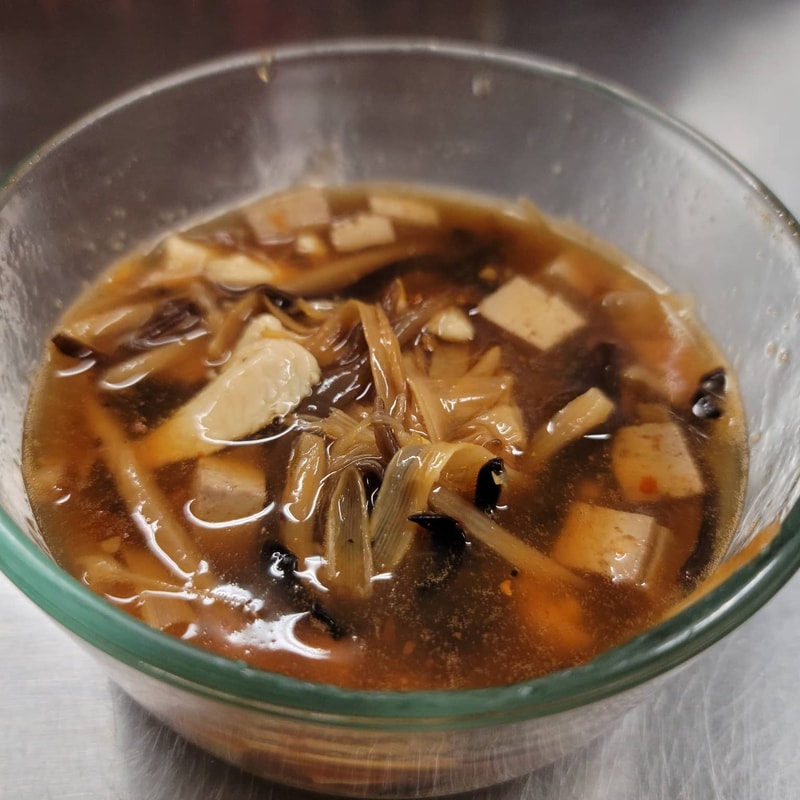 Hot & Sour Soup with Chicken